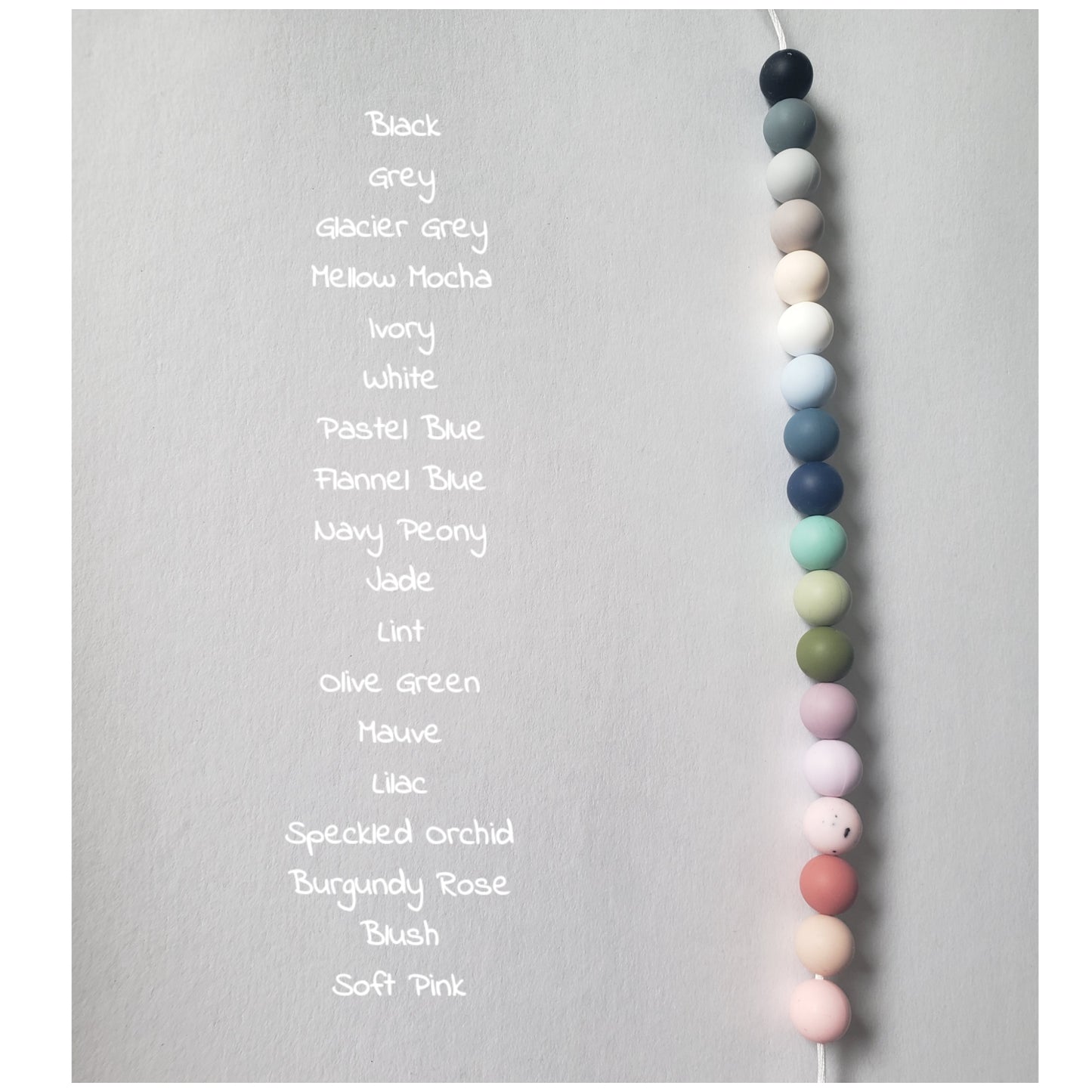 Silicone Beaded Lanyard image 2