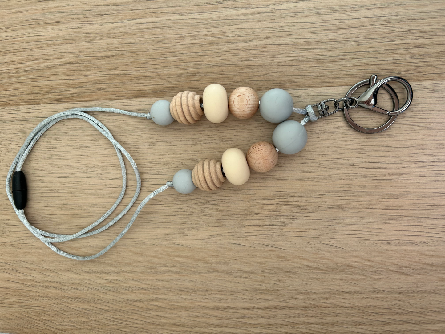 Silicone Beaded Lanyard image 0