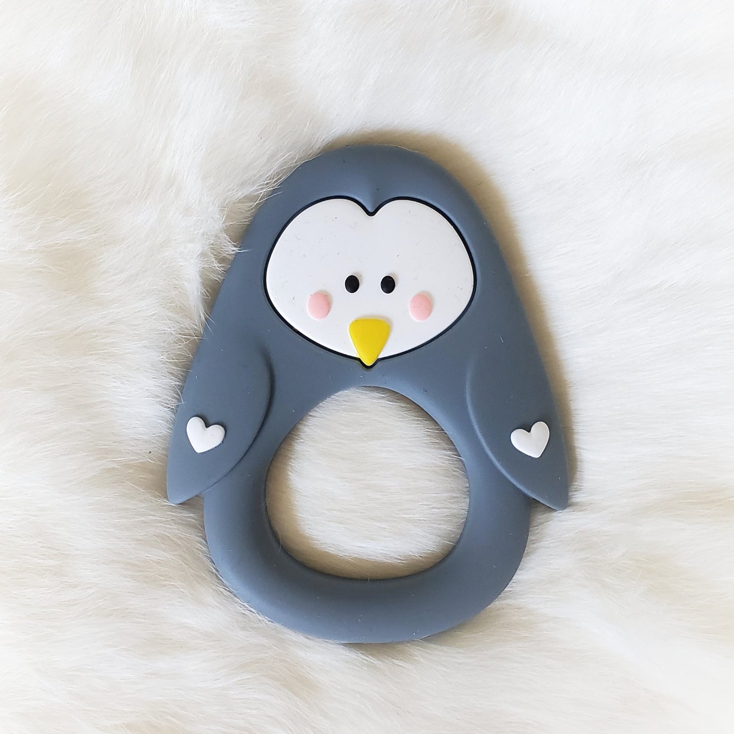 Little Cheeks Hand-Held Silicone Teether image 3