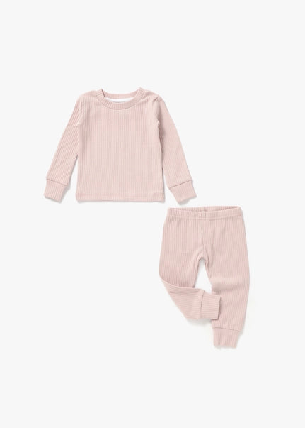 Ribbed Lounge Set - Blush image 0